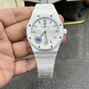 Audemars Piguet Royal Oak 41mm 15500 – Cerámica Blanca (Concept Mod) Réplica con Movimiento 4302