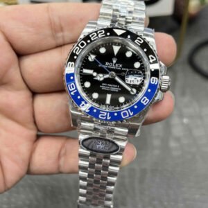 Rolex GMT-Master II 40mm 126710BLNR – Bisel Cerámico "Batman" Réplica con Movimiento 3285