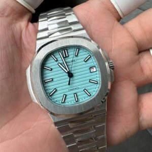 Patek Philippe Nautilus 40mm 5711/1A-018 – Esfera Tiffany Blue Réplica con Movimiento Automático 324 - Clon