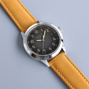 Patek Philippe Calatrava 40mm 5226G – Esfera Gris Texturizada Réplica con Movimiento 26-330 S C