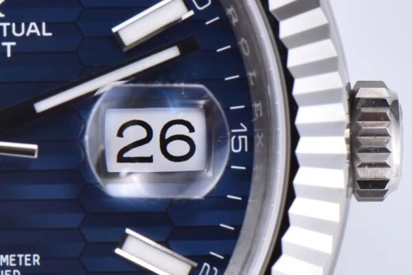 Rolex Datejust 36mm 126234-0049 – Esfera Azul Estriada Réplica con Movimiento 3235 - Imagen 3