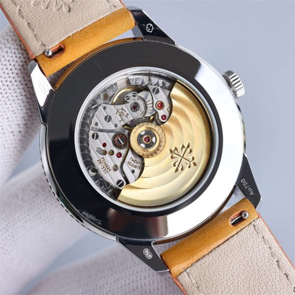 Patek Philippe Calatrava 40mm 5226G – Esfera Gris Texturizada Réplica con Movimiento 26-330 S C - Imagen 6