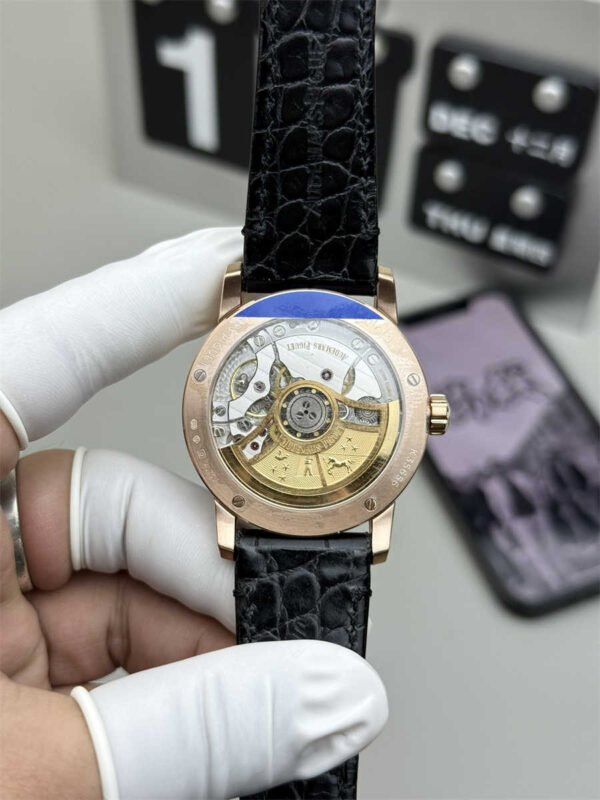Audemars Piguet CODE 11.59 41mm 15210OR – Oro Rosa con Esfera Azul Réplica con Movimiento 4302 - Imagen 7
